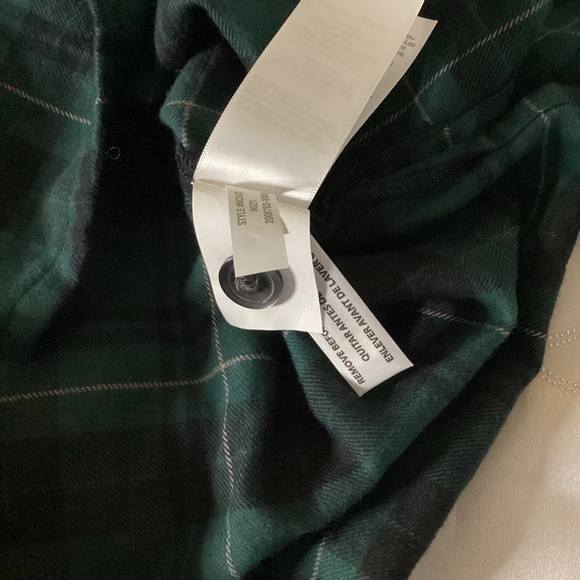 NWT Madewell Women’s Flannel Button Down - Picture 5 of 7